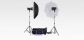 Studioset mit Studioblitz