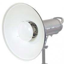 METTLE Beauty Dish 42 cm weiss mit BRONCOLOR IMPACT 