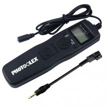 Kabel-Fernauslöser mit Timer für SONY α100, α200, α300, α350, α700, α900 