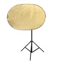 METTLE Profi-Reflektorhalter-Set KLAGENFURT 100x150 cm Foto-Reflektor 