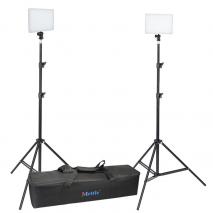 METTLE Studioset LED Interview SET SL 850 Fotostudio Beleuchtung Set 