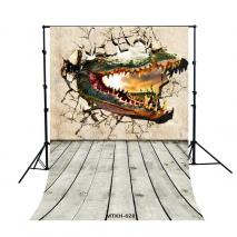 METTLE DIGITAL PRINT Kinder Motiv-Hintergrundstoff MTKH-028, 1,5 x 2,3 m Fotostudio-Hintergrund 