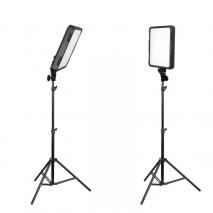 NANLITE Bi-Color LED-Studioset FLATBOARD 80B Fotostudio Beleuchtung Set mit COMPAC 40B Leuchte 