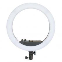 METTLE Dimmbare Bi-Color LED Ringleuchte RL-12 II Ringlicht Ringlampe 