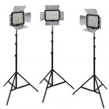 METTLE LED-Videoleuchte Videolicht-Set VL-3000 