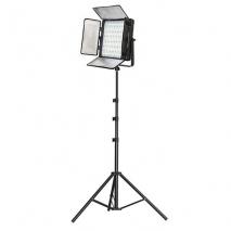 METTLE POWER LED-Studioset SEATTLE 200 Fotostudio Beleuchtung Set 