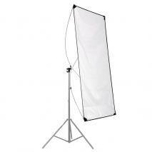 METTLE Reflektor-Panel Durchlicht Soft-Diffusor 90x180 cm Fotostudio Licht Diffusor Aufheller 