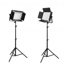 NANLITE Bi-Color LED-Studioset DOMINO DUO 1200 CSA Fotostudio Beleuchtung Set 