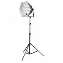 METTLE Daylight Studioset VEGAS 1530 Studioleuchte 18x85 W Tageslicht-Lampen