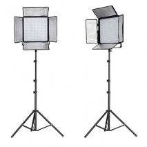 METTLE LED Studioset PEGASUS VL-2650 Fotostudio Beleuchtung Set 