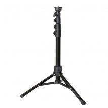 METTLE Stativ ZD-120, Höhe 45-120 cm mit Neiger Leuchtenstativ für Foto, Video, Smartphone, Ringleuchte 