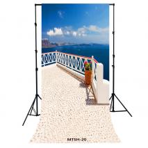 METTLE DIGITAL PRINT Motiv-Hintergrundstoff MTSH-020, 1,7 x 3,7 m Fotostudio Hintergrund Fotohintergrund 