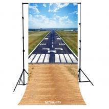 METTLE DIGITAL PRINT Motiv-Hintergrundstoff MTSH-025, 1,7 x 3,7 m Fotostudio Hintergrund Fotohintergrund 