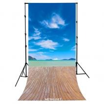 METTLE DIGITAL PRINT Motiv-Hintergrundstoff MTSH-027, 1,7 x 3,7 m Fotostudio Hintergrund Fotohintergrund 