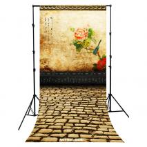 METTLE DIGITAL PRINT Motiv-Hintergrundstoff MTSH-028, 1,7 x 3,7 m Fotostudio Hintergrund Fotohintergrund 