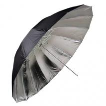 METTLE XXL-Studioschirm, Reflexschirm silber, Ø 190 cm Fotoschirm 