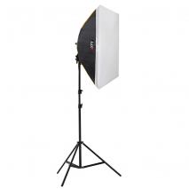 LIFE of PHOTO Daylight Studioset DS-5070, 4x150 W Fotostudio Studioleuchte 