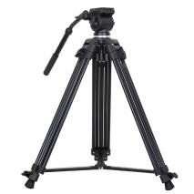 METTLE Videostativ WF 717 Dreibein Stativ mit Fluid-Stativkopf 