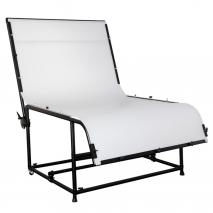 METTLE XXL Profi-Aufnahmetisch Fototisch 240x 130 cm für Produktfotografie 