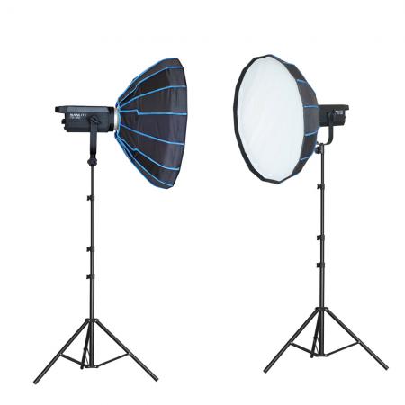 NANLITE LED-Studioset FS-1500 Fotostudio Beleuchtung Set mit Studiolicht FS-150 