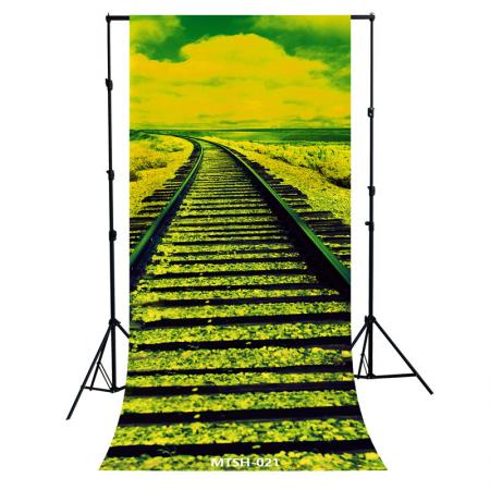 METTLE DIGITAL PRINT Motiv-Hintergrundstoff MTSH-021, 1,7 x 3,7 m Fotostudio Hintergrund Fotohintergrund 