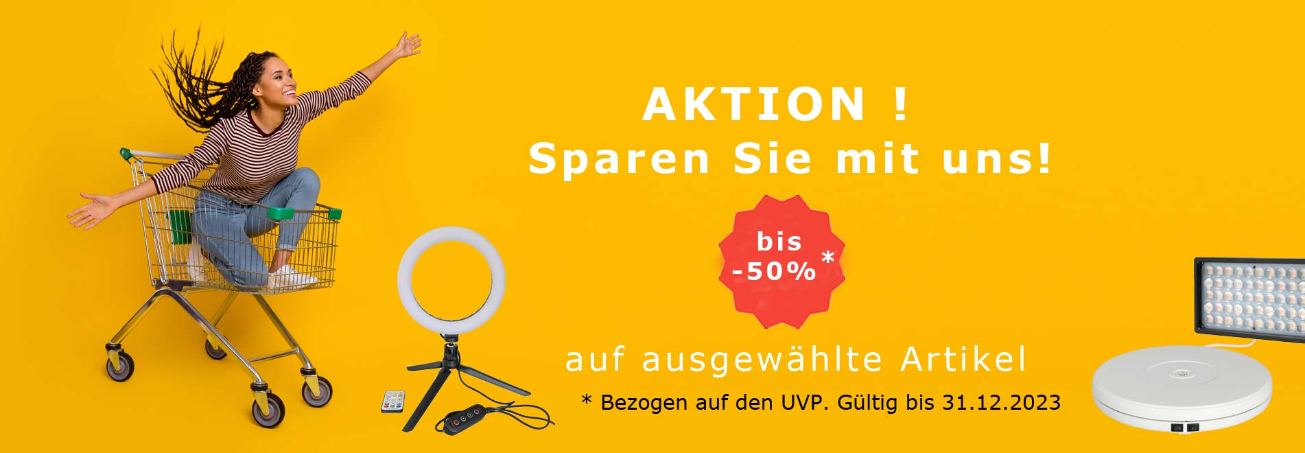 Fotostudiozubehör AKTION