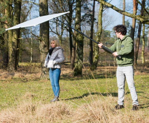 Flexibler Einsatz des Reflektor-Panel im Outdoor-Bereich Flexibler Einsatz des Reflektor-Panel im Outdoor-Bereich