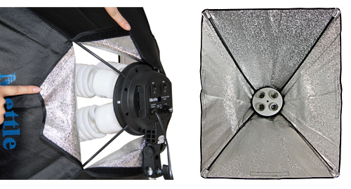 Foto-Lampe Lampenhalter für Tageslicht Studioleuchte 2x Super Lamp Holder SLH4 